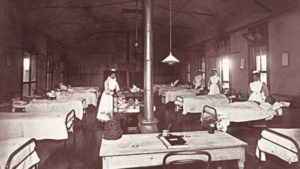 Kalgoorlie Hospital Ward 1910 - Photo SLWA