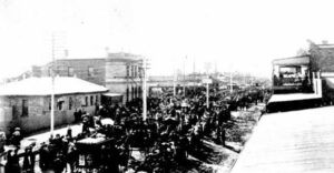 The Funeral Cortege in Boulder -Western Argus . Tuesday 14 June 1904, page 21