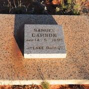 Memorial Plaque for Samuel Carson