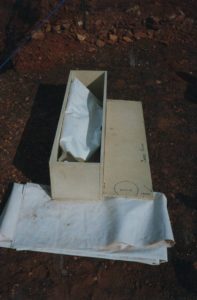 New coffin for James Hilder