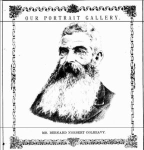 Bernard Norbert Colreavy W.A. Bulletin Saturday 29 September 1888, page 7