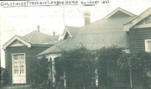 The Goldfields Fresh Air League Home in Bunbury - 1922.