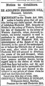 McIvor Times and Rodney Advertiser Friday 26 July 1895, page 3