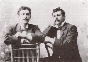 Dolph (Adolphus) left and Henry Hill right.