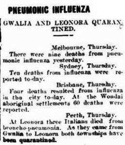 Albany Advertiser Saturday 7 June 1919, page