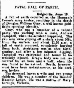 GREY Kalgoorlie Miner Saturday 18 June 1910, page 3