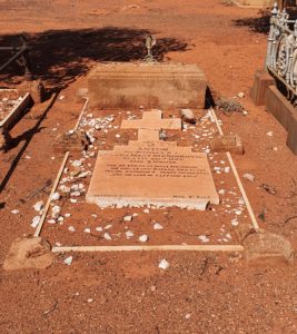 Anton Marinkovic - Kalgoorlie Cemetery 2020 - Photo Danelle Warnock.
