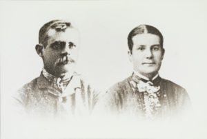 James Richard Asplin and Elizabeth Asplin nee Harvey, ca.1890