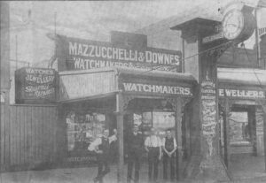 Mazzucchelli and Downes store in Lane Street, Boulder
