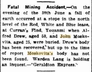 John Muskovita and Alfred Drew