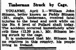 William John 'Paddy' Stinson