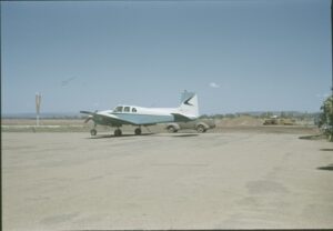 Connellan Beech 50 at Wyndham 1958 Photo - WA State Library