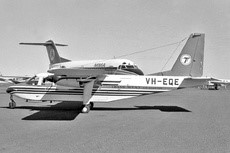 Britten Norman Islander Bn2A VH-EQE (in front of MMA jet) Photo - Geoff Goodall
