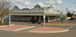 The Wilkie Building opposite the Railway Hotel, Kalgoorlie - 2020