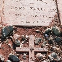 John Farrelly - Meekatharra Cemetery, Western Australia