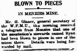 Stephen Ryan - Evening Star, 30 Aug 1910