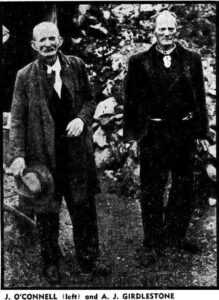 J. O'CONNELL (left) and A. J. GiRDLESTONE