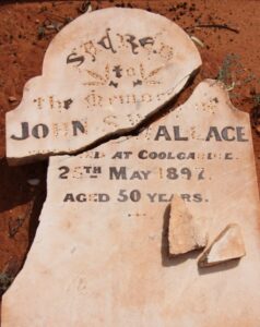 John Samuel Wallace - Coolgardie Cemetery WA