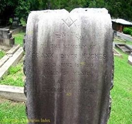South Brisbane Cemetery, Queensland.
