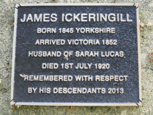 James Ickeringill- Coolgardie Cemetery