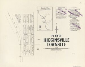 Town Plan of Higginsville