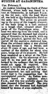 Peterson- Western Mail 16 February 1901, page 57