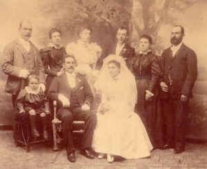 Wedding 31 August 1897 Hemus and Hall John ALVES and Mabel TAYLOR - Married at St Andrews Church Coolgardie.