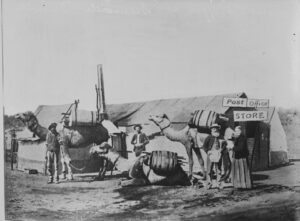 The First Dunnsville Post Office c 1895