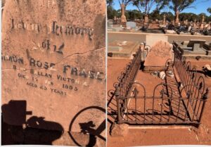 Simon Rose Fraser - Kalgoorlie Cemetery - Photo by Danelle Warnock