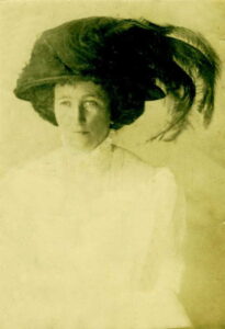 Emma Urquhart taken 1916 the year she arrived in Kalgoorlie.