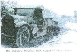 His Majesty's Overland Mail - Bogged at Three Rivers
