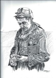 Drawing by Sydney Carr