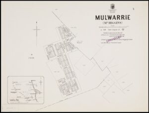 Mulwarrie Townsite map - Image SLWA