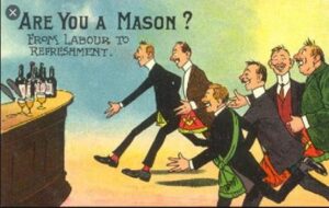 It was therefore decided that the by-laws of the lodge to be formed should contain one forbidding the use of the lodge funds on intoxicating liquor."