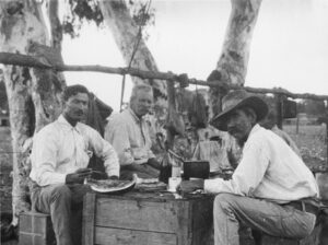A prospectors camp