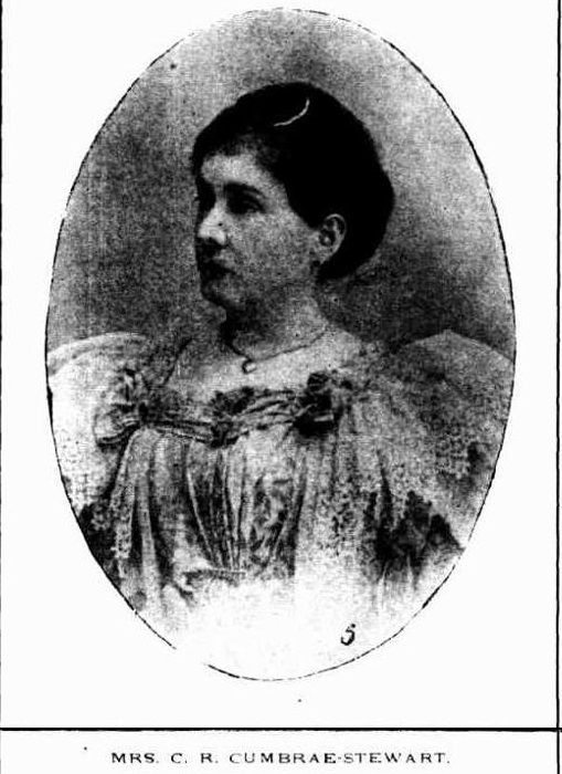 Mrs C R Cumbrae-Stewart
