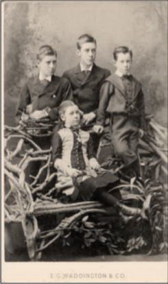 Frank, Ted, Charlie & Mary Stewart