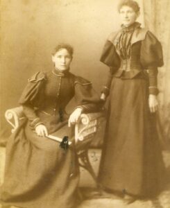 Bridget McGree (seated) and Margaret McGree - Sisters - Photo Ancestry.com