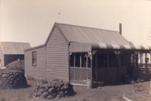 An early cottage at the suburb of Brown Hill
