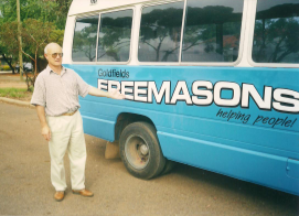 First 'Masonic' bus purchased in 2000