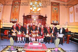 Lodge Sir William Wallace members after 2017 Installation