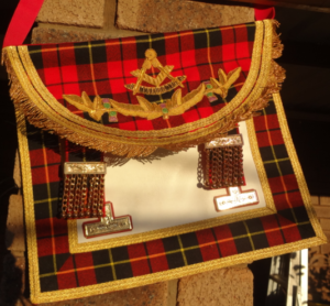 A modern Lodge Sir William Wallace apron