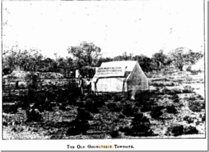 Askin & Nicholson were the local Post Office and general store in the Old Goongarrie town site in 1895. Coolgardie Pioneer 5 Feb 1896