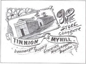 Tinnion & Myhill - 90 Mile Store