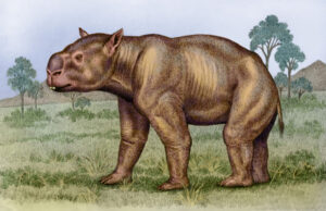 Artist Impression of a Diprotodon