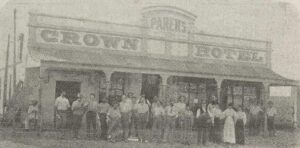 The Crown Hotel Cue - 1897