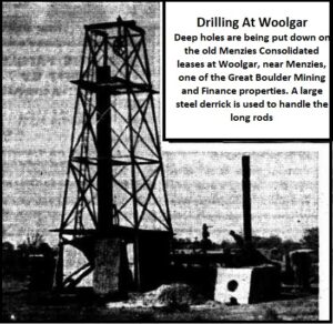 Drilling at Woolgar - Sunday Times  21 June 1936, page 16