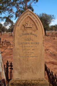 Stephen William Alfred Starr - Kalgoorlie Cemetery Church of England Plot 777 Photo by Danelle Warnock.