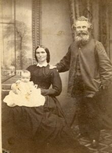 Catherine Surridge nee Torpey with husband Valentine Surridge and son Charles John