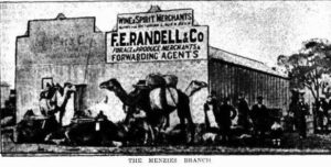 F. E. RANDELL & CO - Menzies Branch